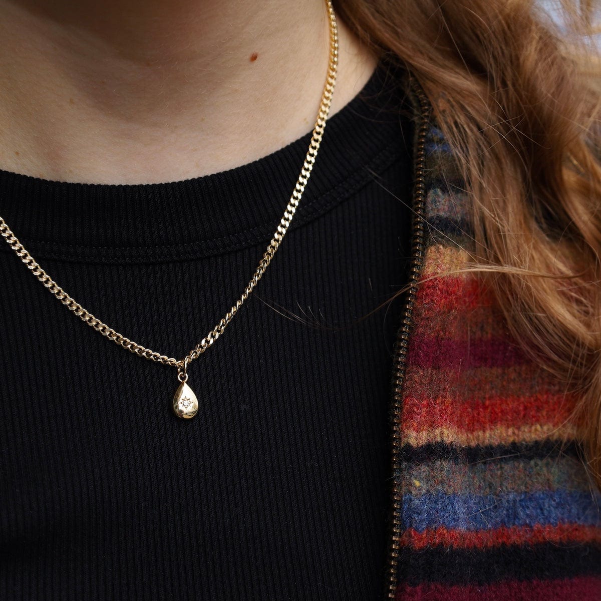NKL-GF Sun Drop Necklace