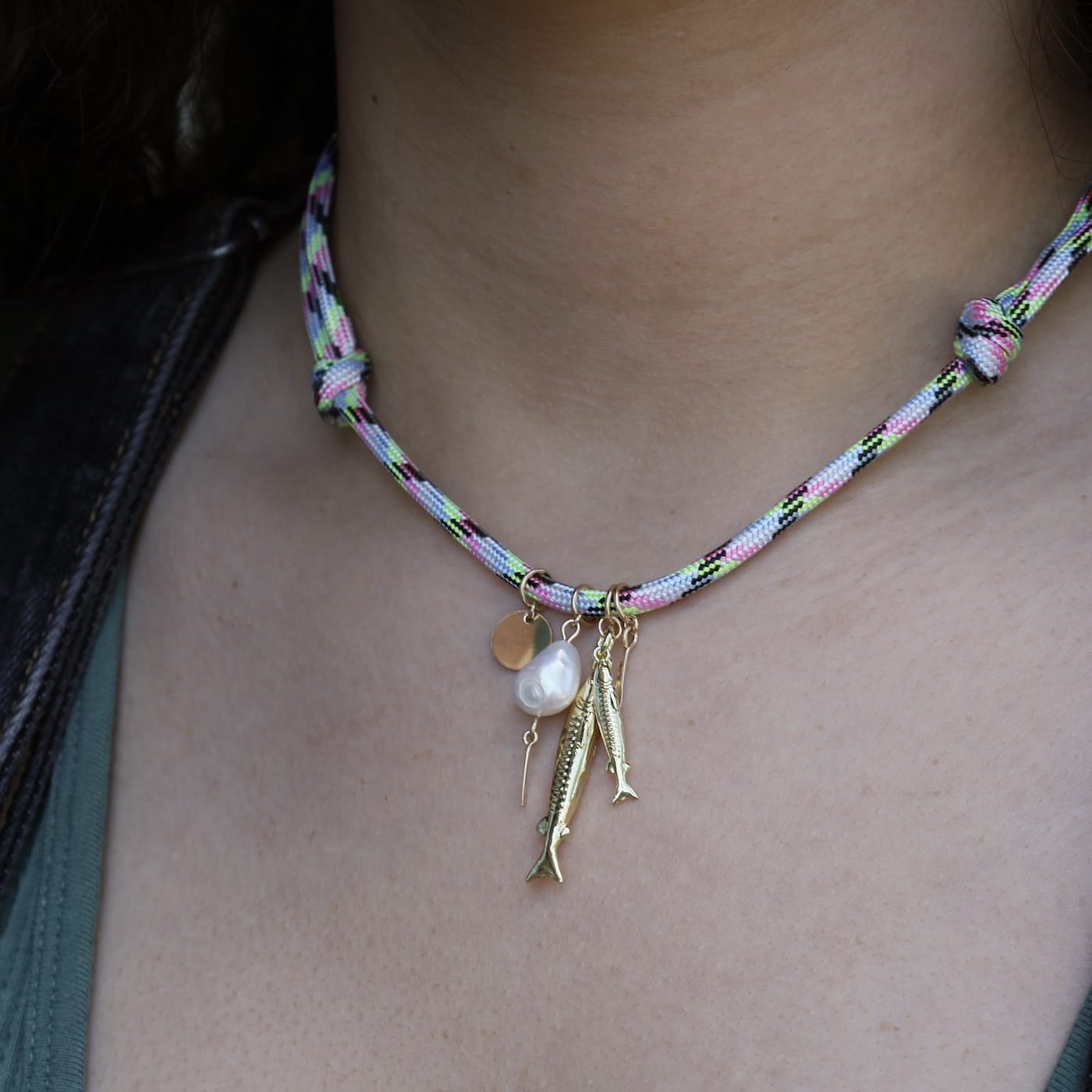 NKL-GF Tackle Box Necklace in Digits