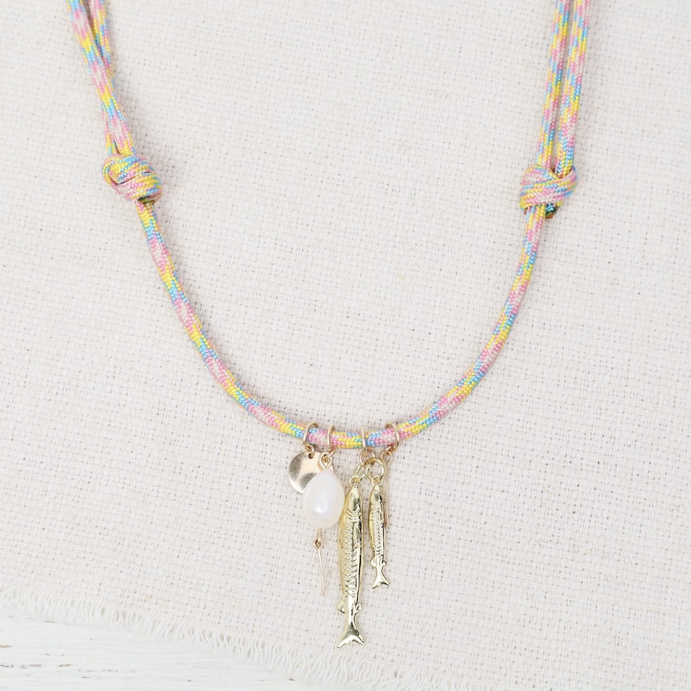NKL-GF Tackle Box Necklace in Prism