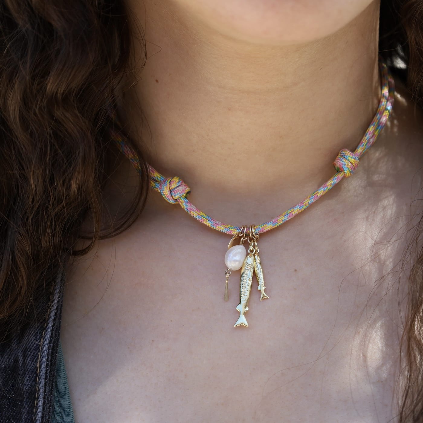 NKL-GF Tackle Box Necklace in Prism