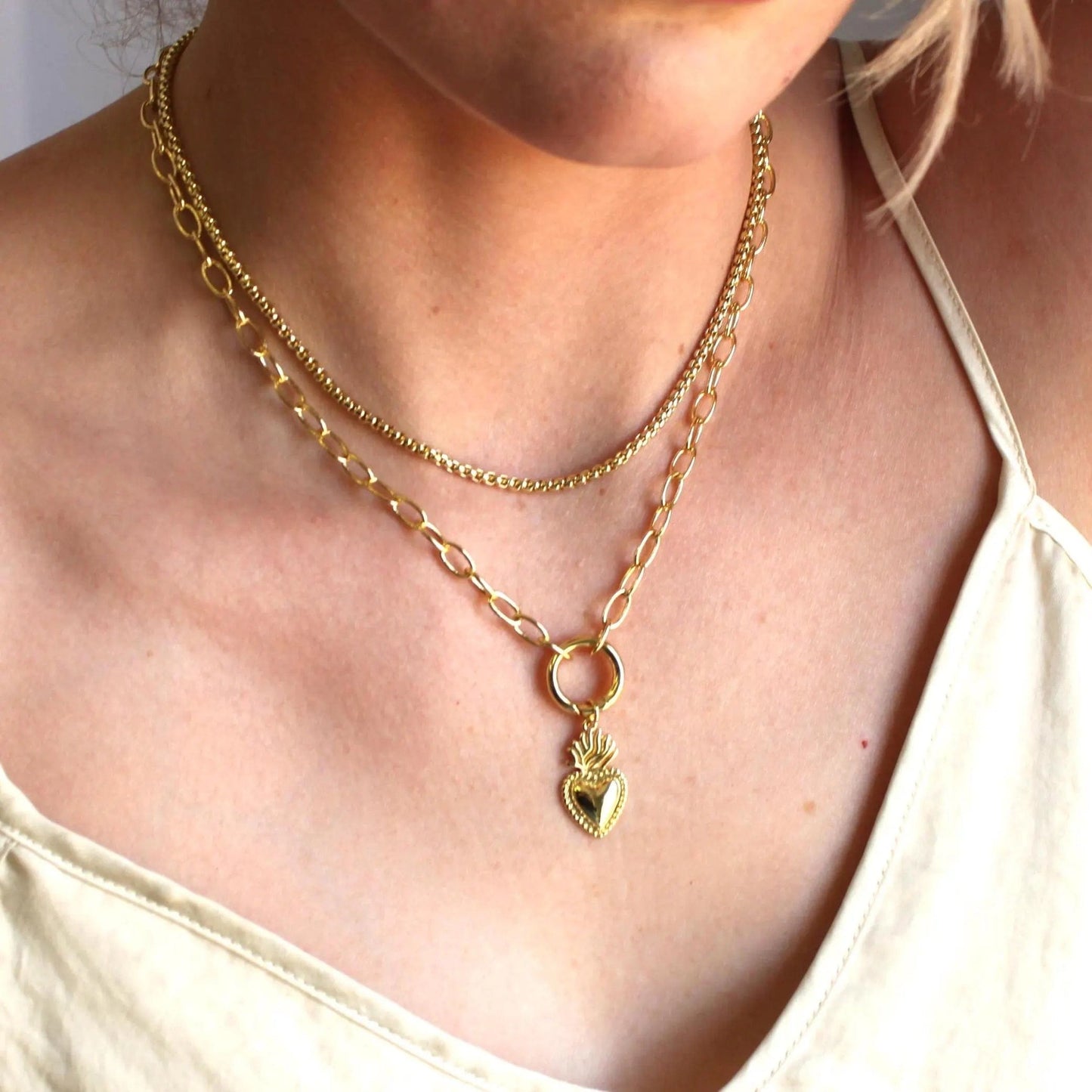 NKL-GF Thea Dainty Gold Adjustable Chain
