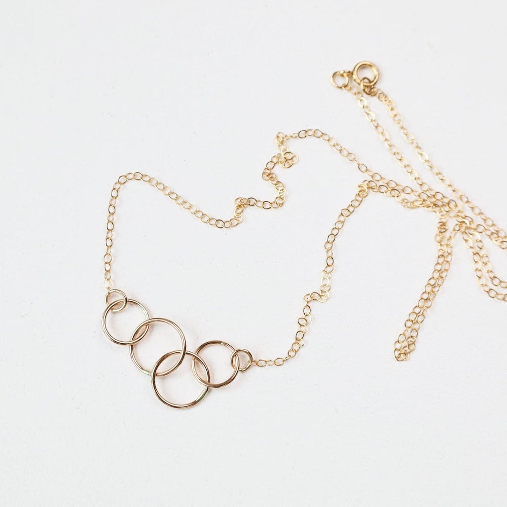 
                  
                    NKL-GF Tiny Connected Rings Necklace Gold Filled
                  
                