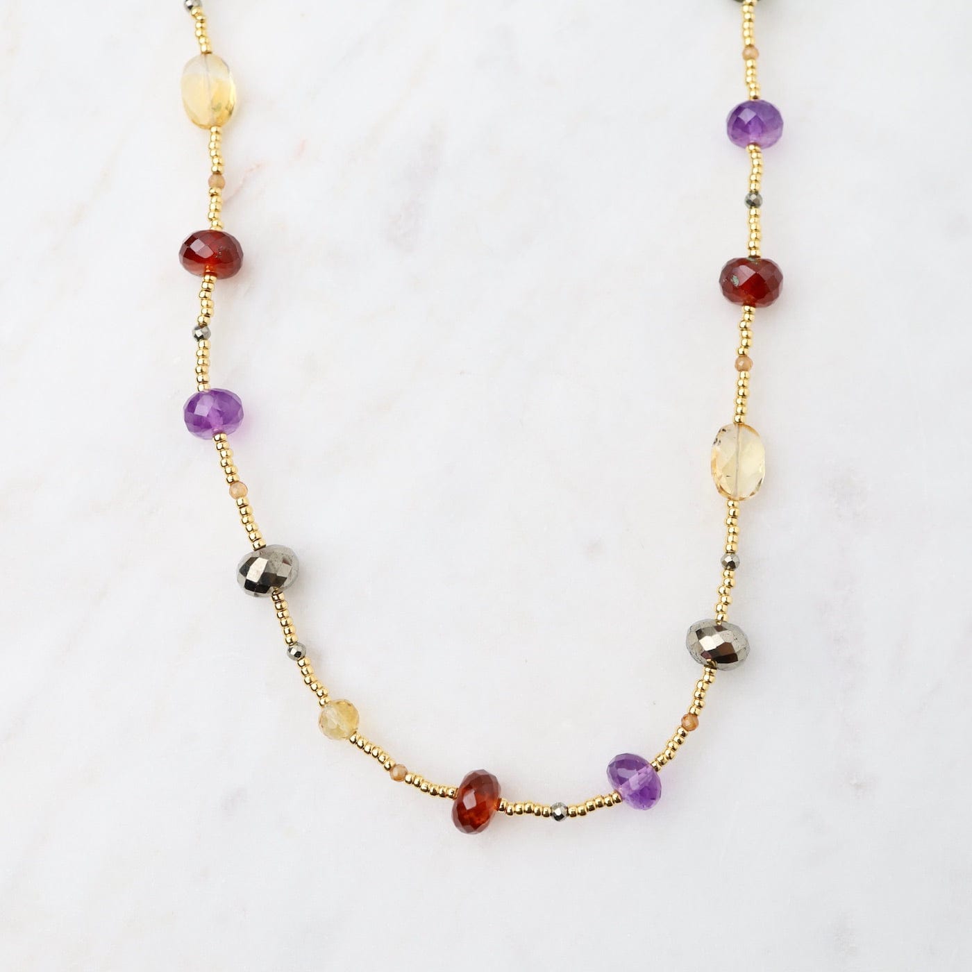 NKL-GF Warm Gold Mix Necklace