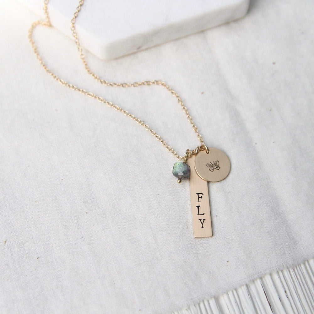 
                      
                        NKL Glad to Be Alive Necklace
                      
                    