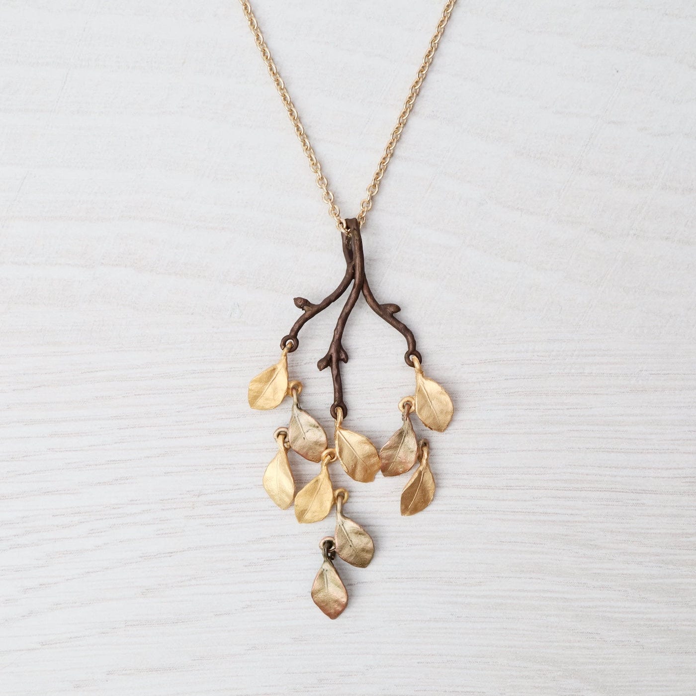 NKL Golden Autumn Pendant Necklace