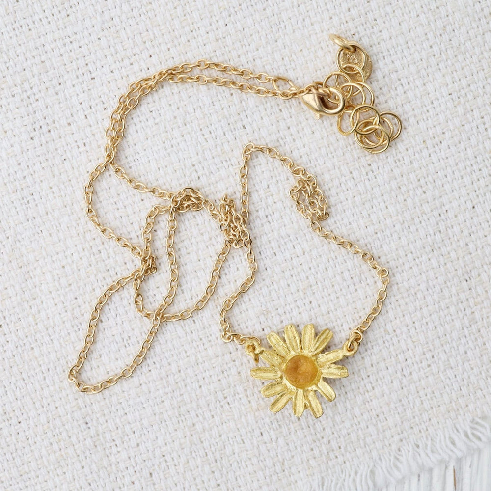 
                  
                    NKL Golden Daisy Single Flower Pendant
                  
                