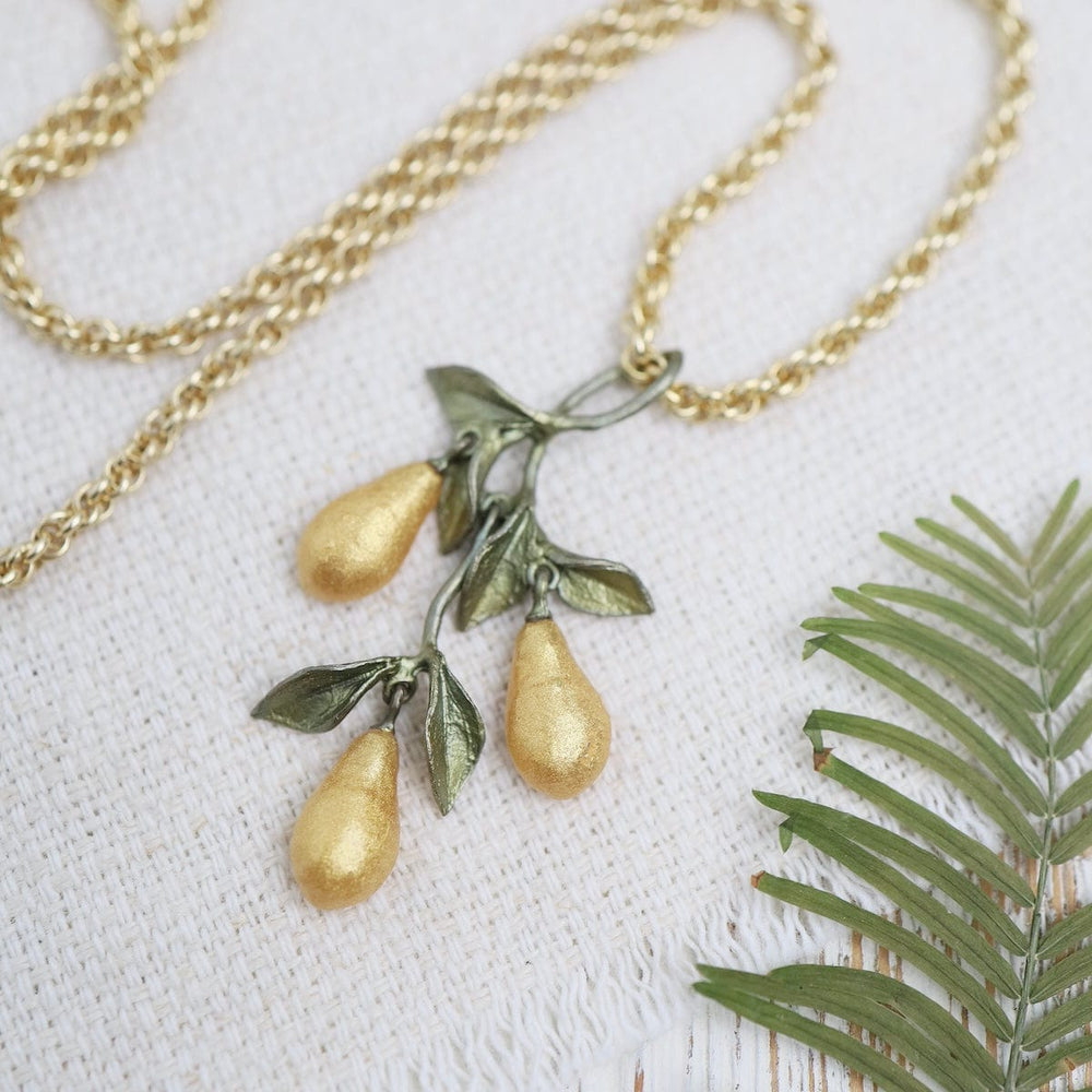 
                  
                    NKL Golden Pear Long Pendant
                  
                