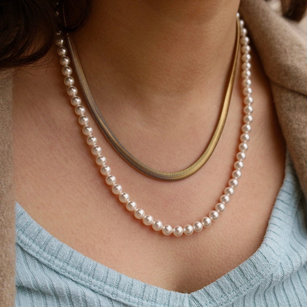 
                  
                    NKL-GPL 6mm Swarovski Pearl Necklace
                  
                