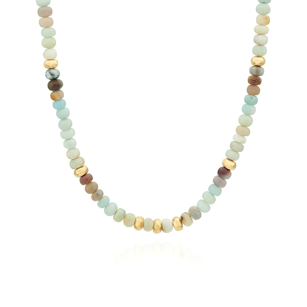 
                  
                    NKL-GPL Amazonite Beaded Necklace
                  
                