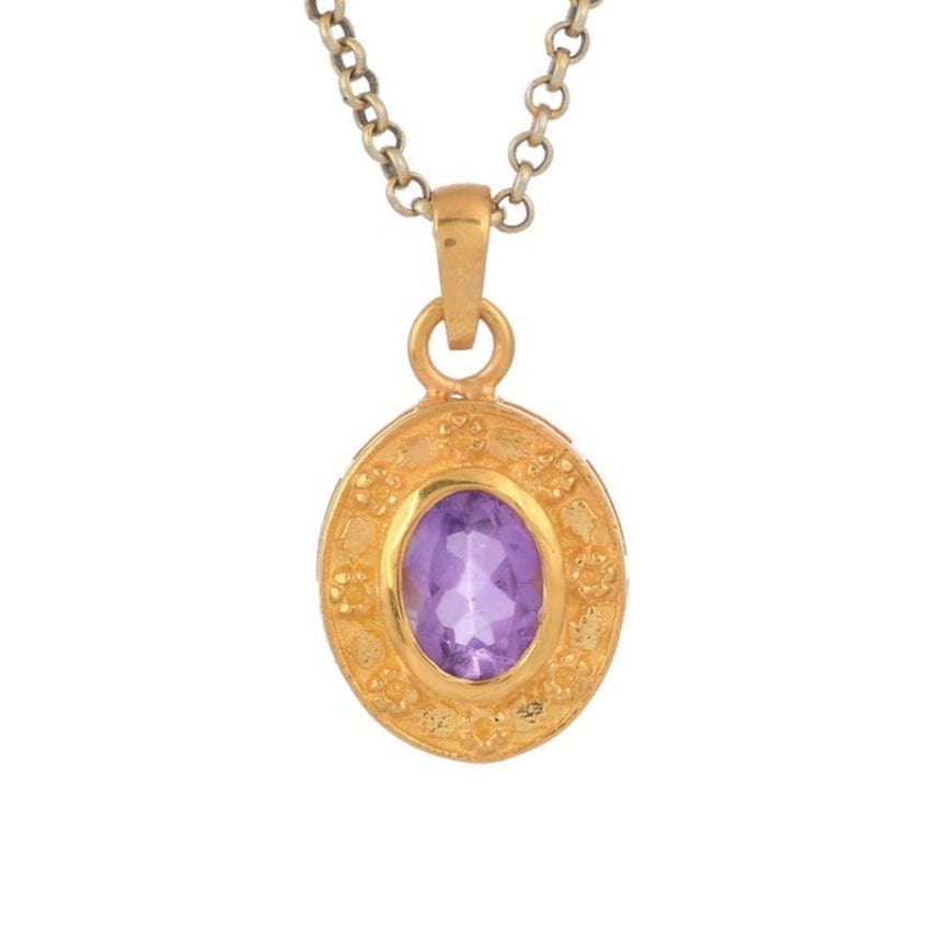 
                  
                    NKL-GPL Amethyst Pendant Necklace
                  
                