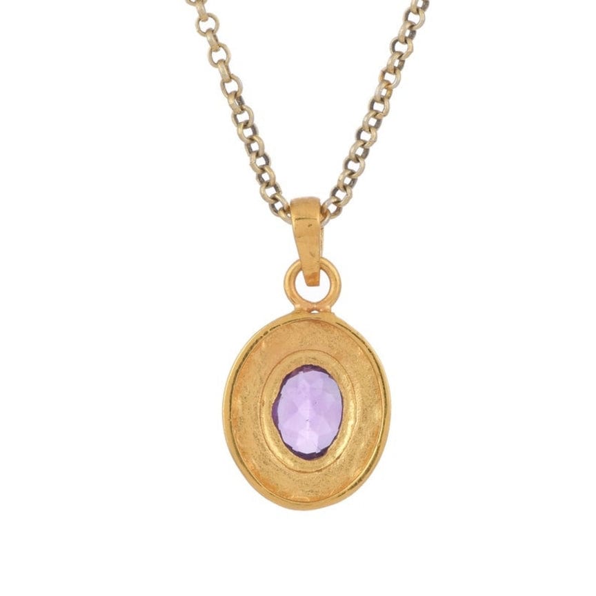 
                      
                        NKL-GPL Amethyst Pendant Necklace
                      
                    