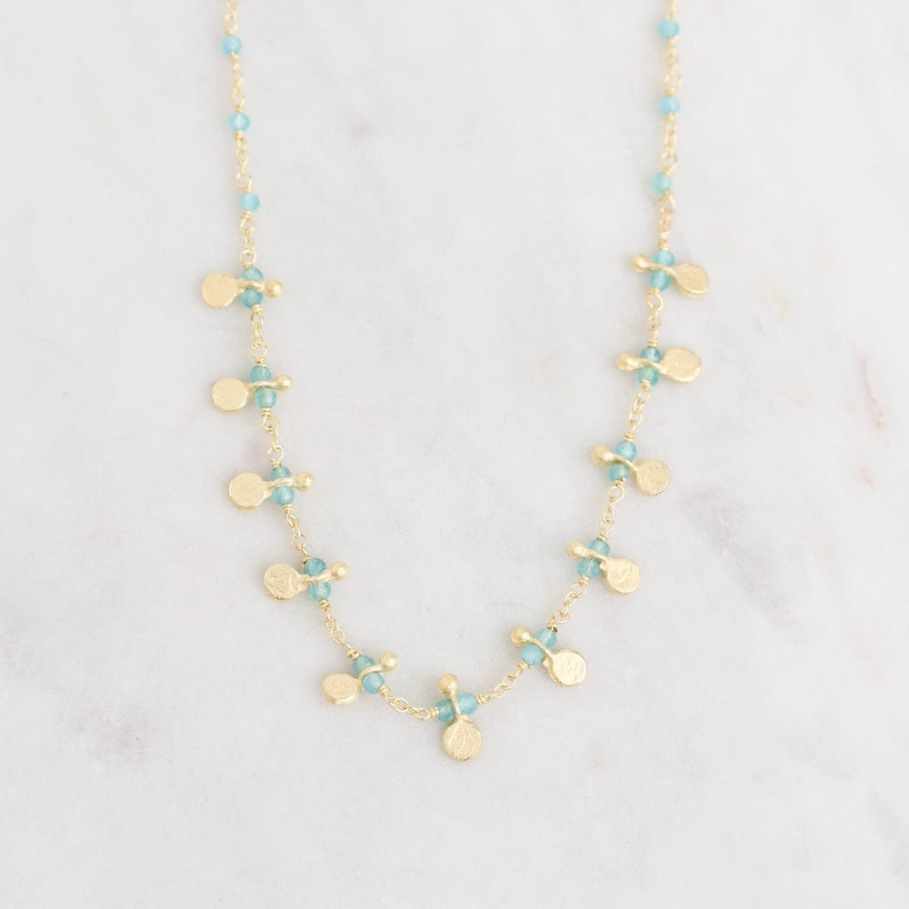 
                      
                        NKL-GPL Aqua Chaldecony Egyptian Gold Nekclace
                      
                    