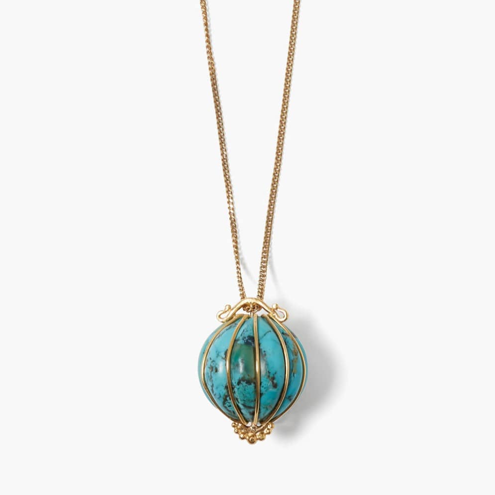 
                      
                        NKL-GPL Balloon Pendant Necklace Turquoise Mix
                      
                    