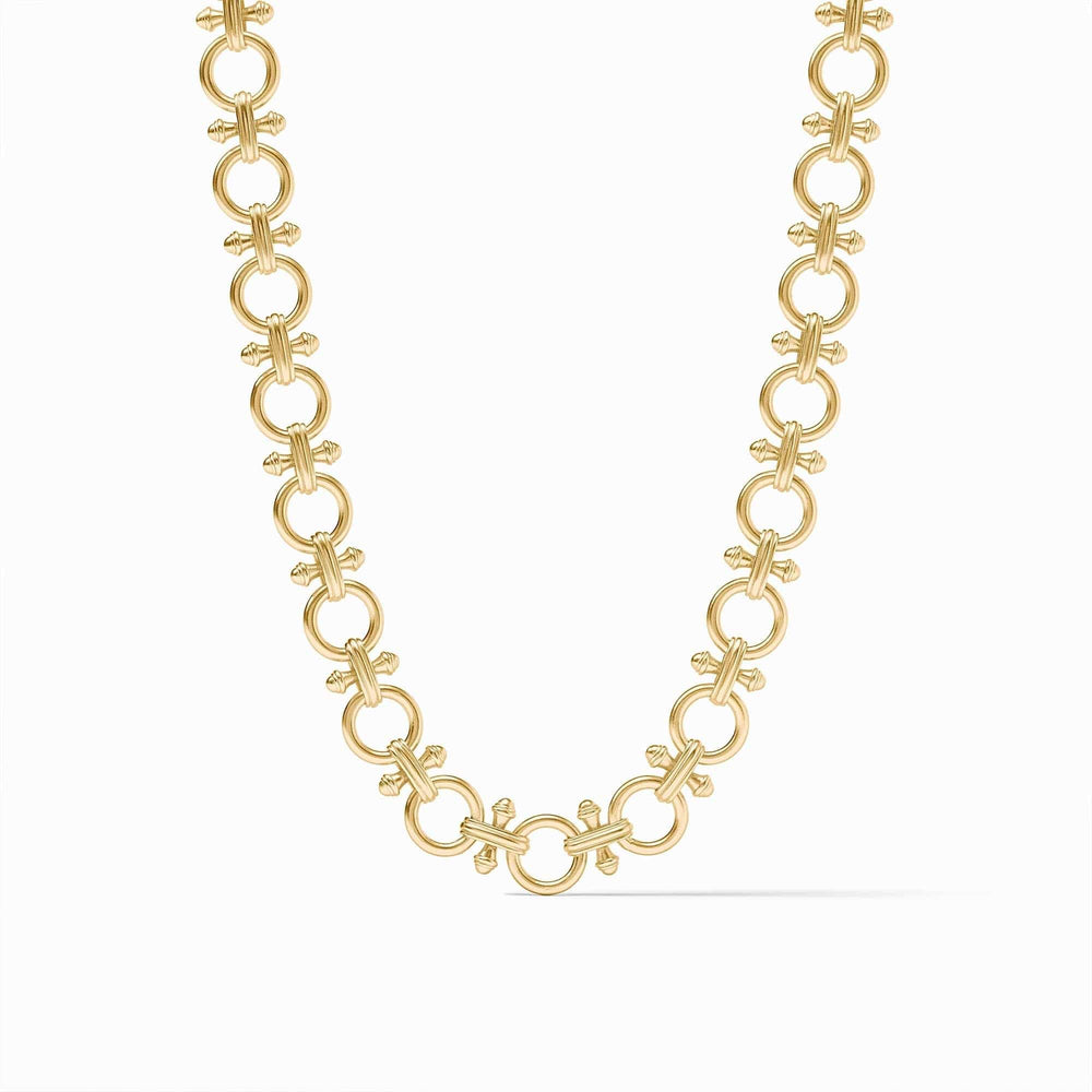 NKL-GPL Bamboo Link Necklace