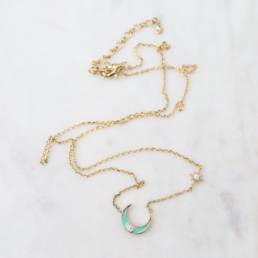 
                      
                        NKL-GPL Blue Moon & Star Necklace
                      
                    