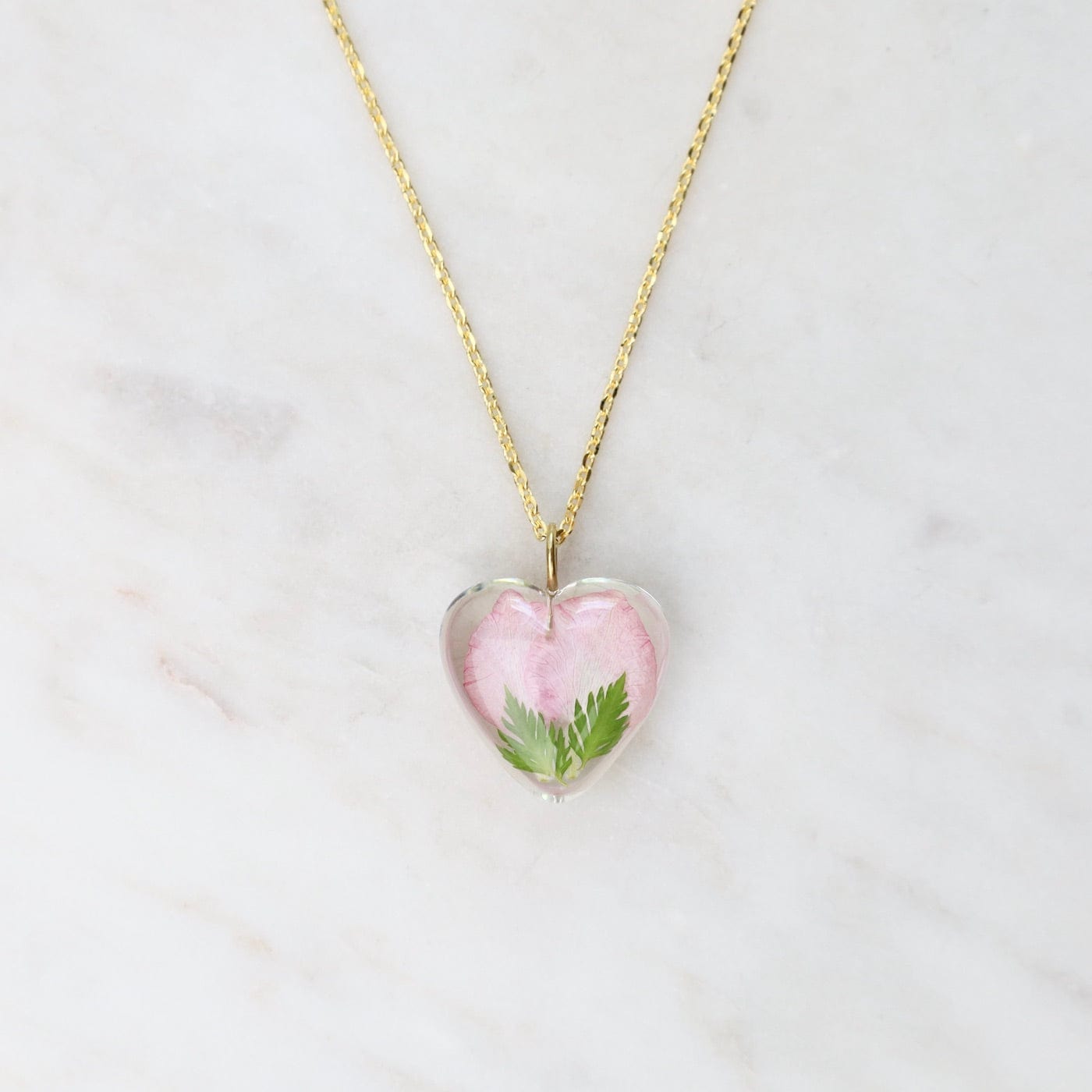 Girl's Tiny Heart Necklace