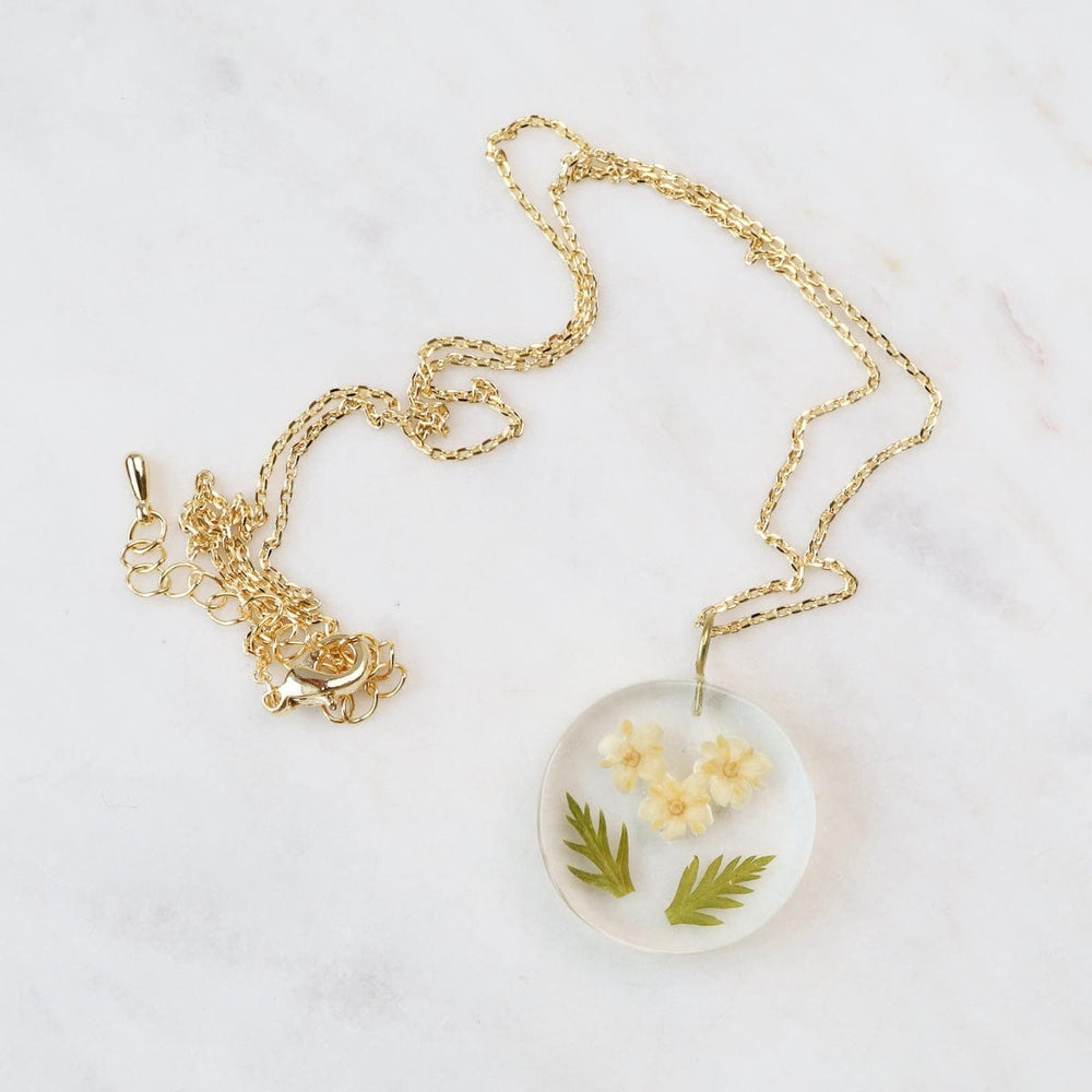 
                  
                    NKL-GPL Botanical Small March Birthday Full Moon Pendant
                  
                