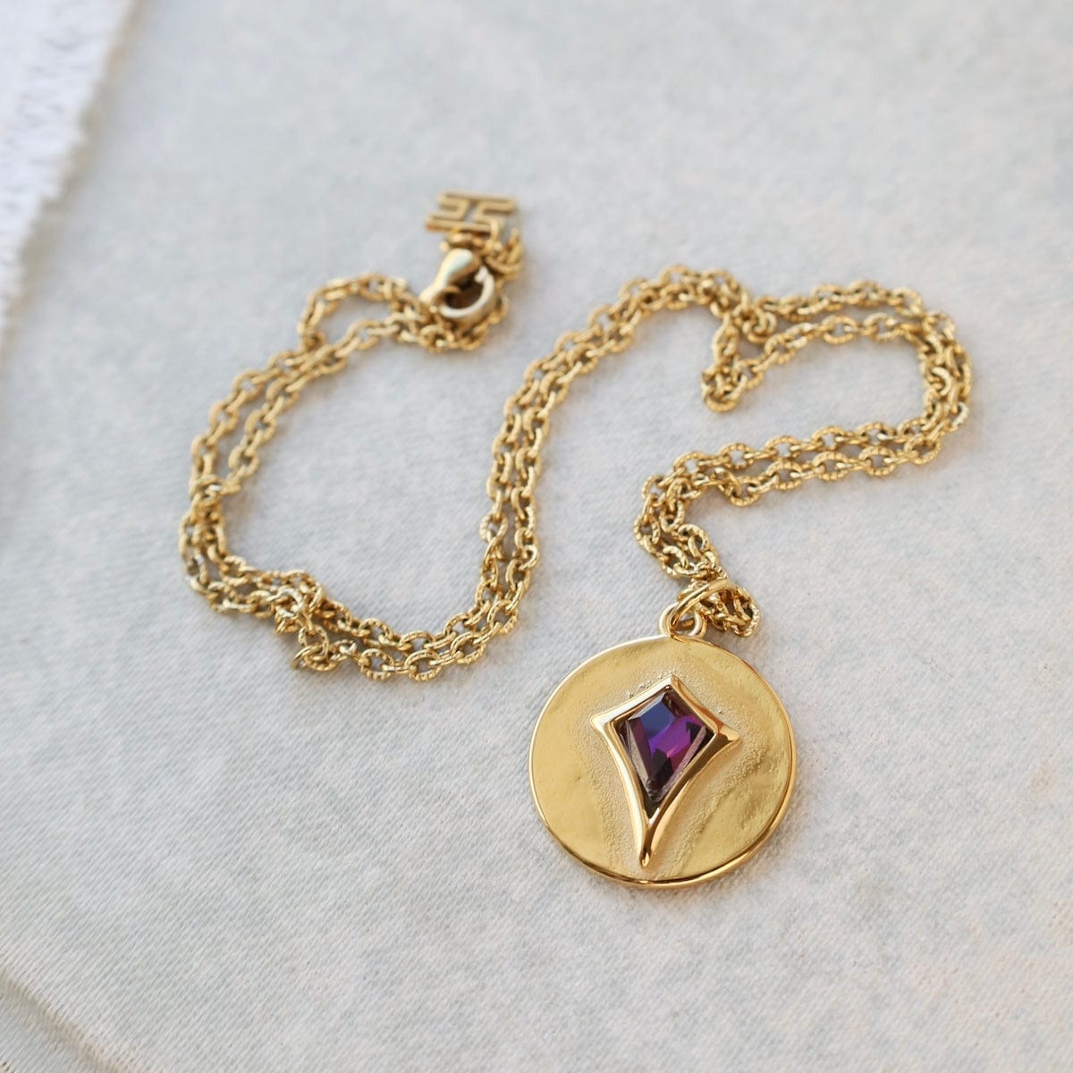 NKL-GPL Carmen// The  necklace - 18k gold plated stainless