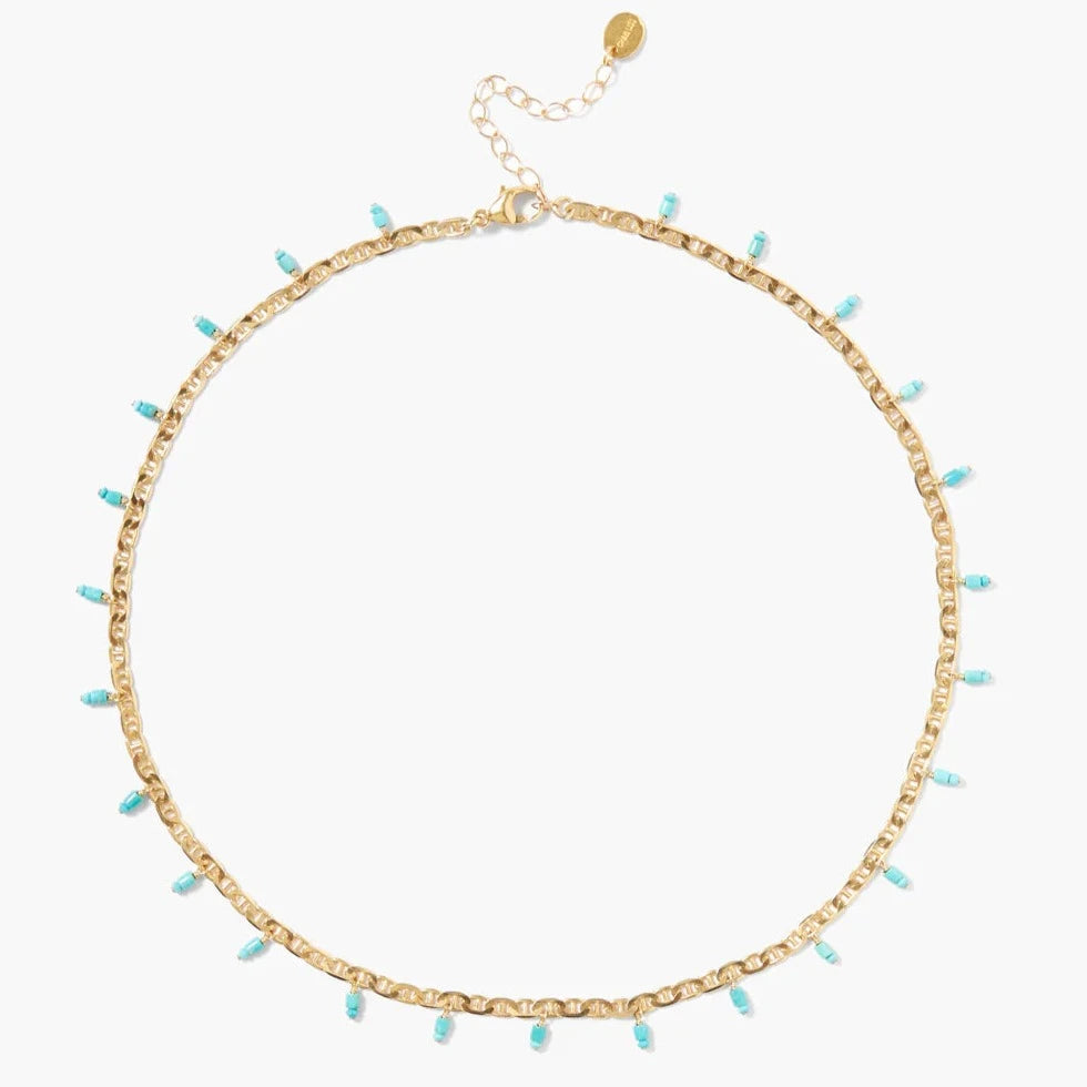 NKL-GPL Celeste Necklace Turquoise