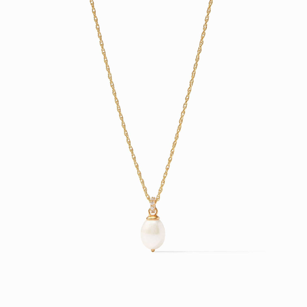 NKL-GPL Celeste Pearl Solitaire Necklace