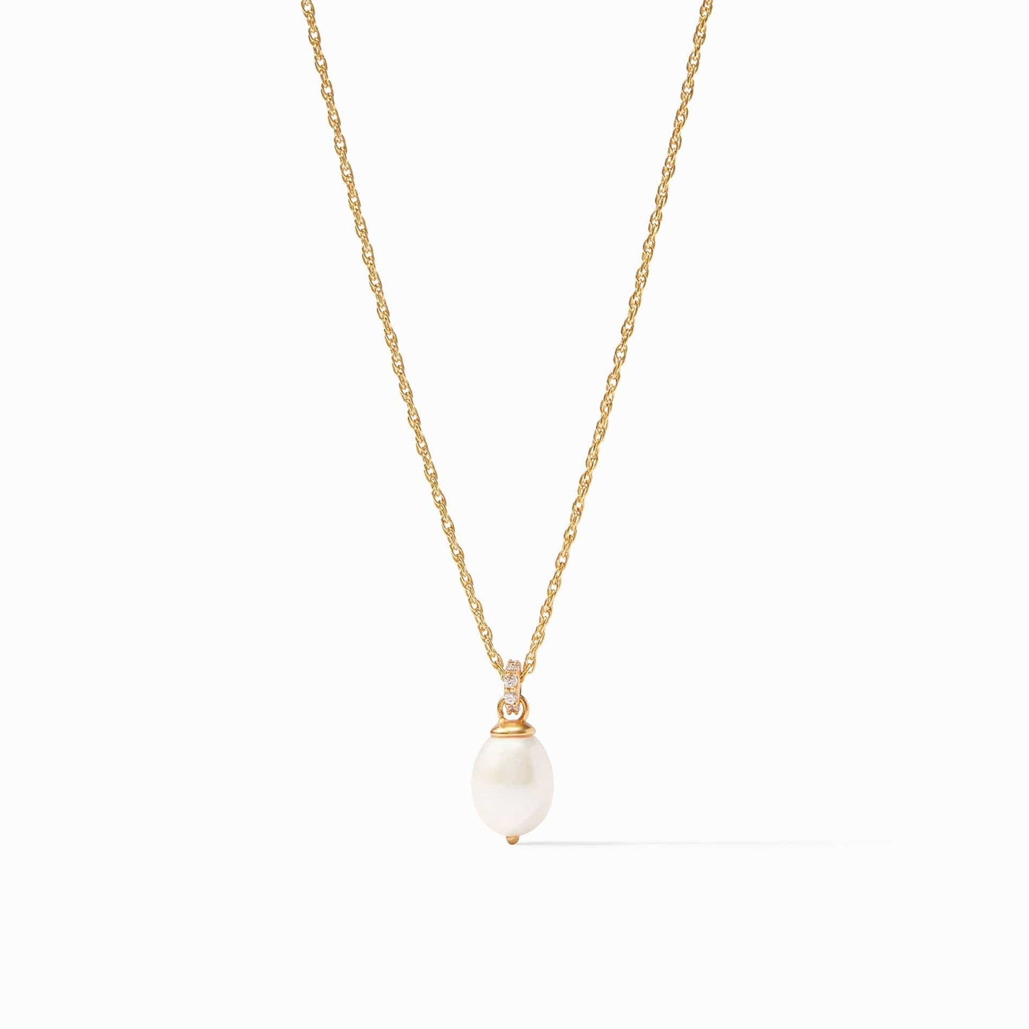 NKL-GPL Celeste Pearl Solitaire Necklace