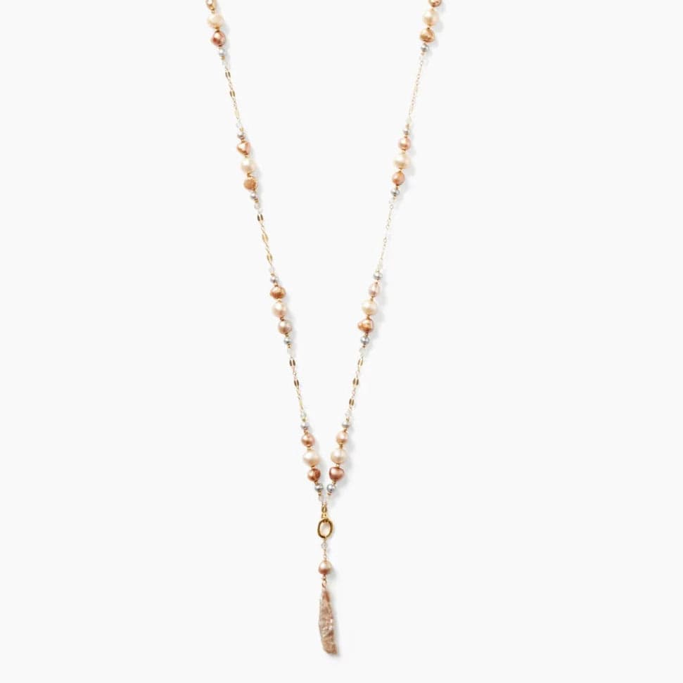 
                      
                        NKL-GPL Champagne Pearl Penina Pendant Necklace
                      
                    