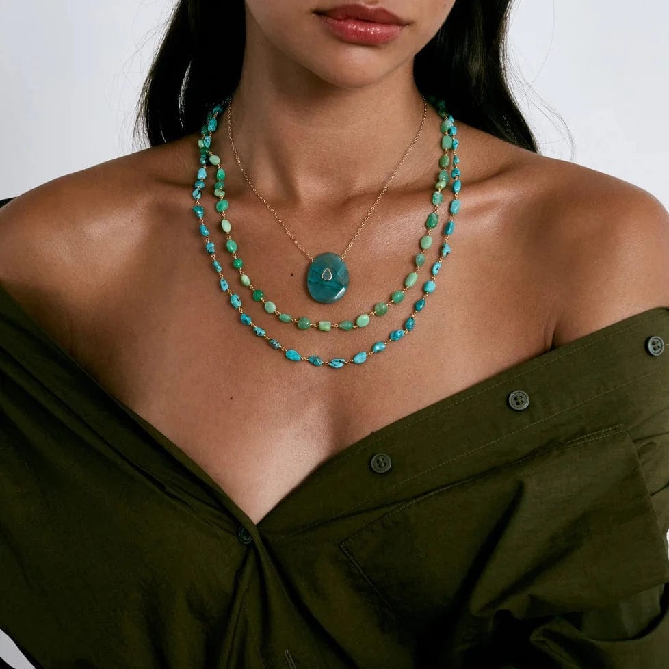 
                      
                        NKL-GPL Chrysoprase Santa Fe Necklace
                      
                    