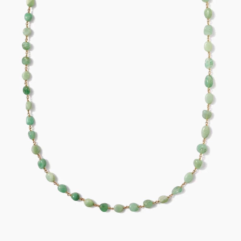 
                      
                        NKL-GPL Chrysoprase Santa Fe Necklace
                      
                    