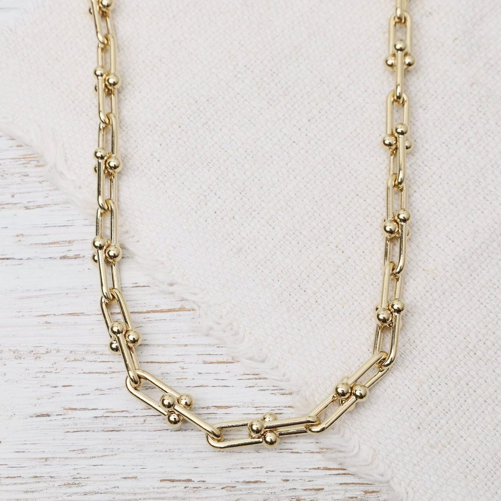 
                      
                        NKL-GPL Chunky Paperclip Necklace
                      
                    