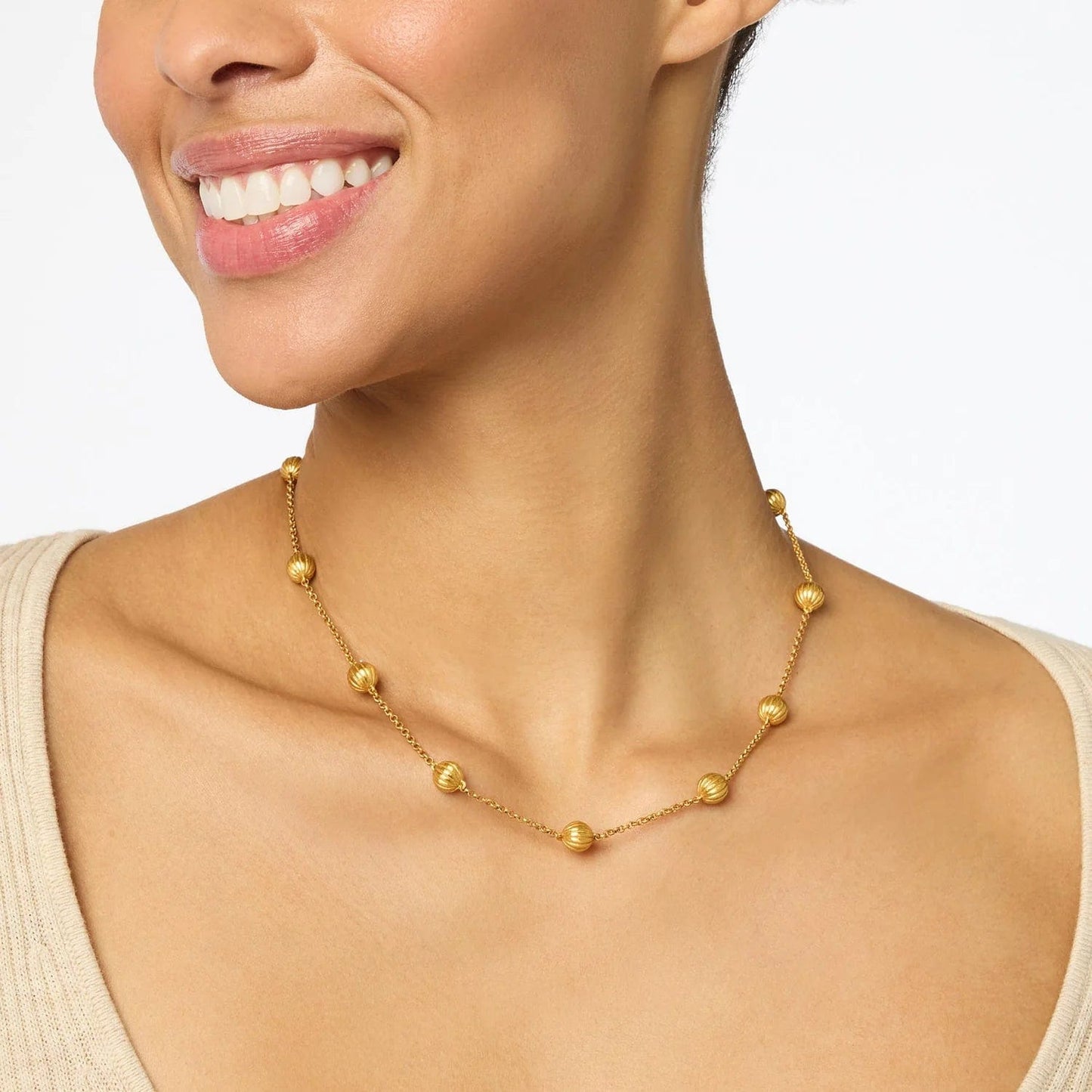 NKL-GPL Cirque Delicate Station Necklace