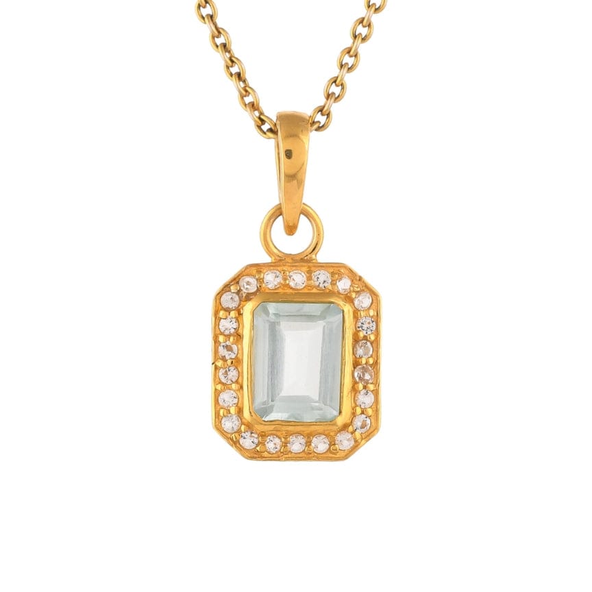 
                  
                    NKL-GPL Classic Topaz Pendant Necklace
                  
                