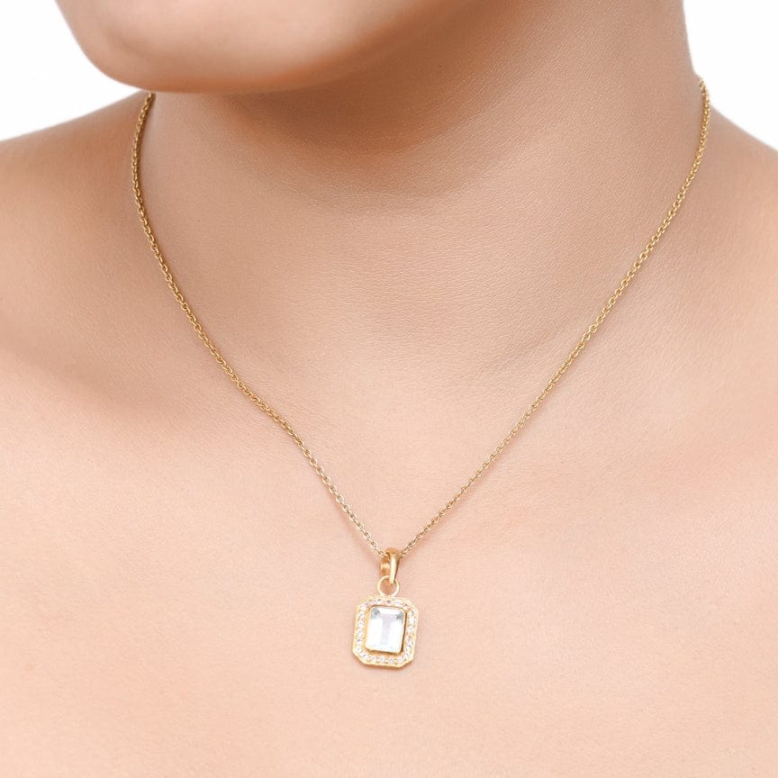 
                      
                        NKL-GPL Classic Topaz Pendant Necklace
                      
                    