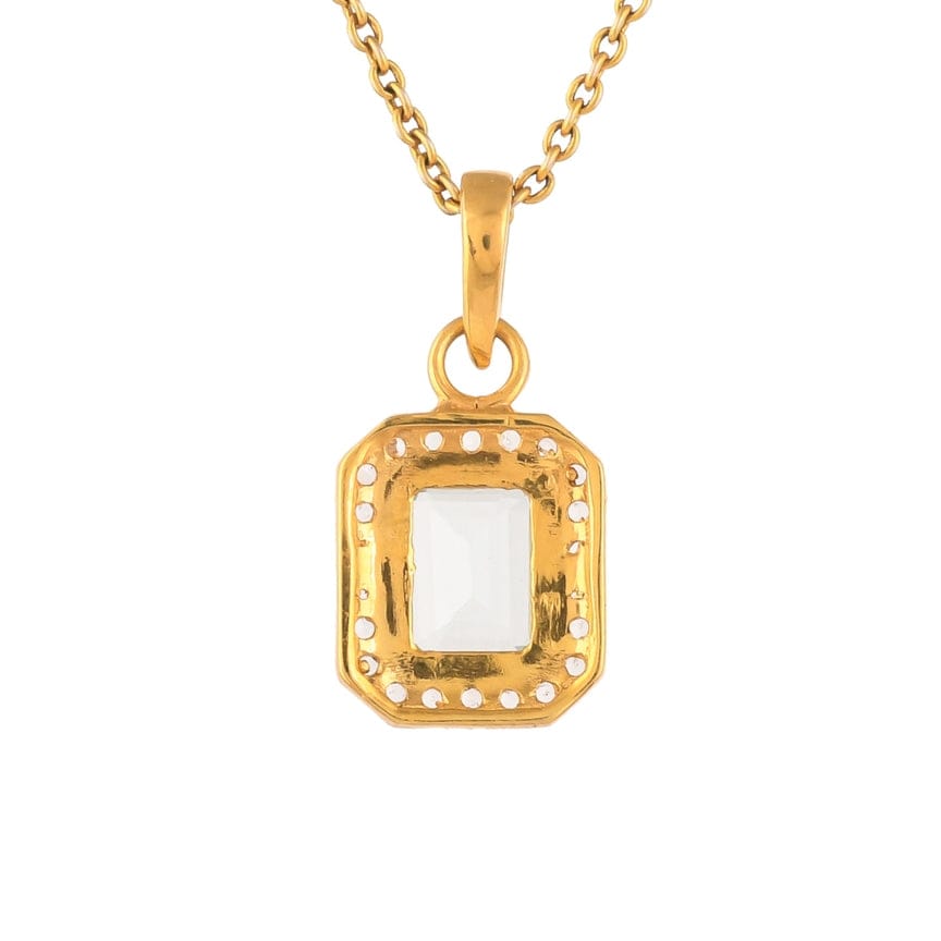 
                      
                        NKL-GPL Classic Topaz Pendant Necklace
                      
                    