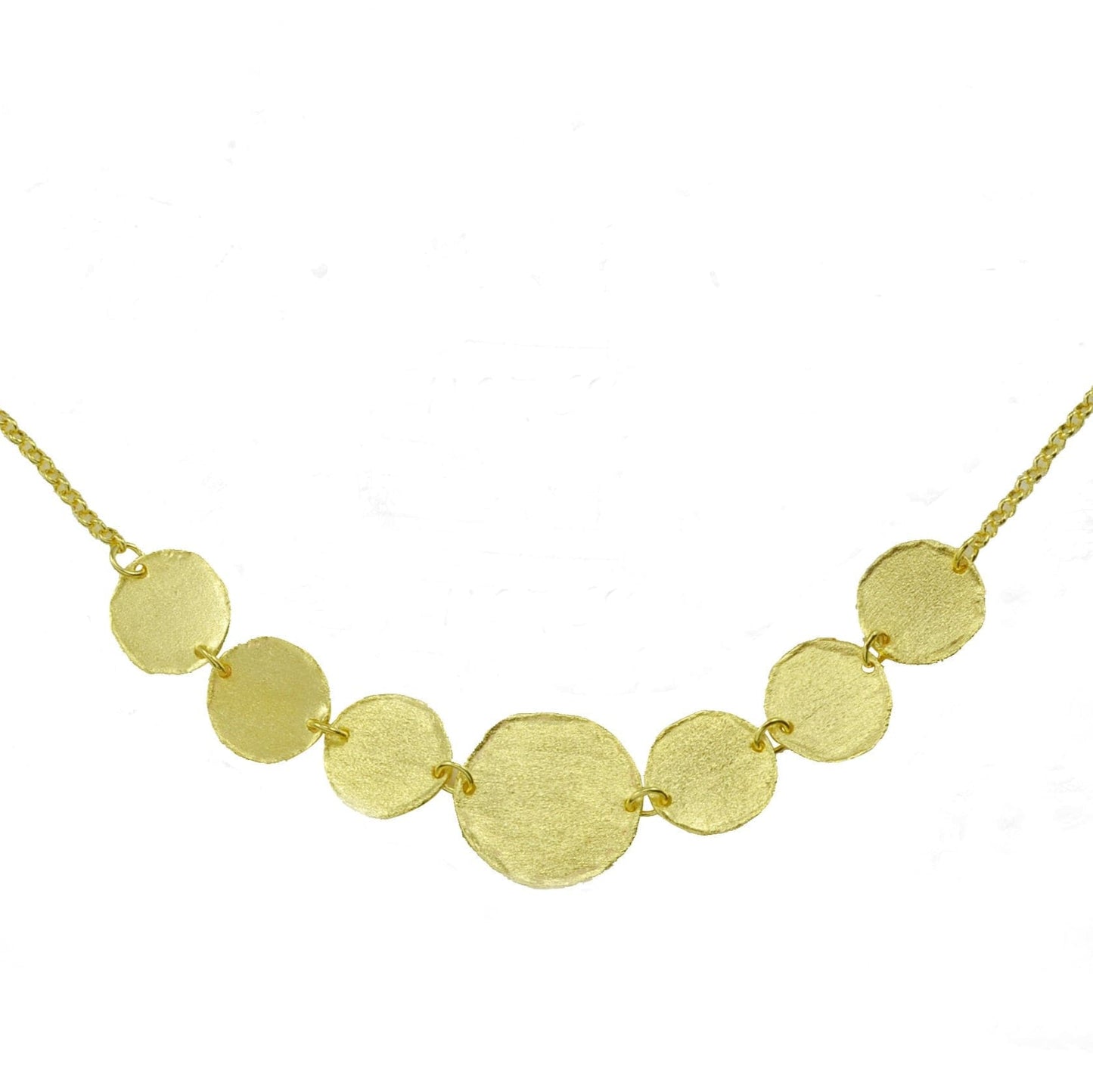 NKL-GPL Coins Short Necklace