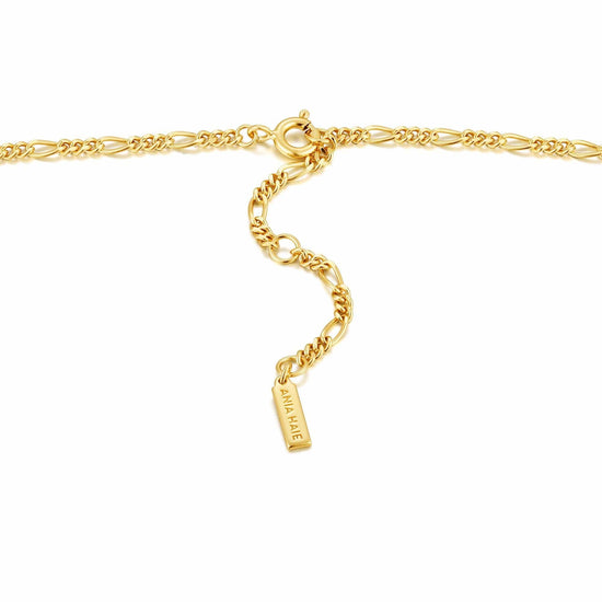 NKL-GPL Compass Emblem Gold Fiagro Chain Necklace