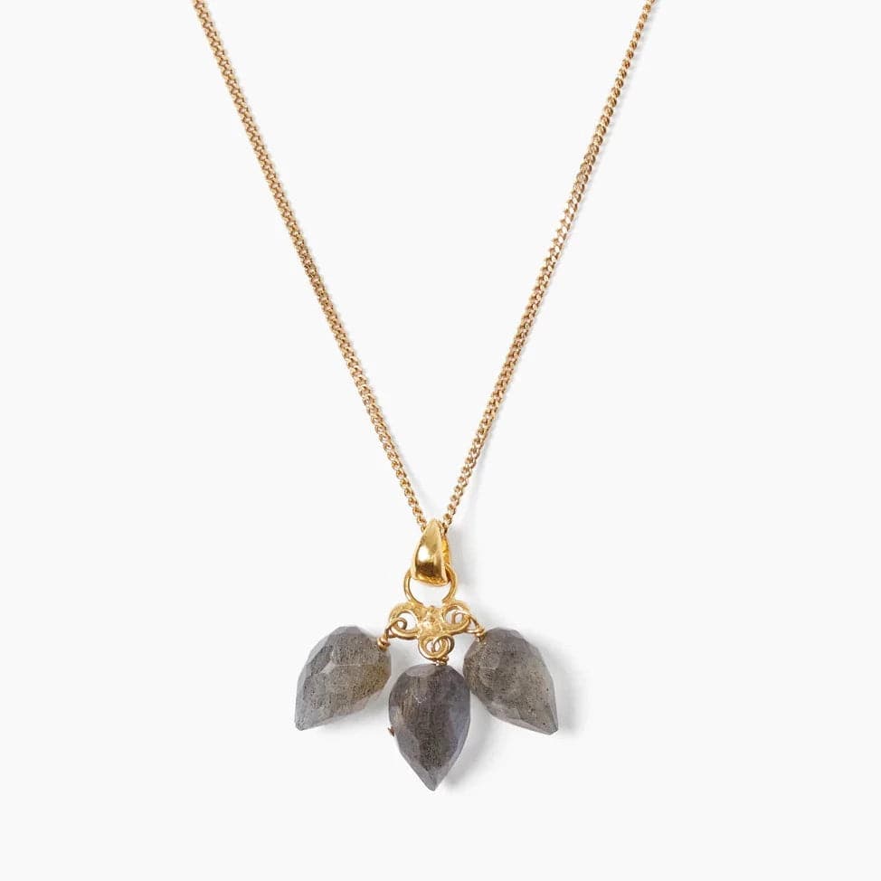 NKL-GPL Delphine Necklace Labradorite