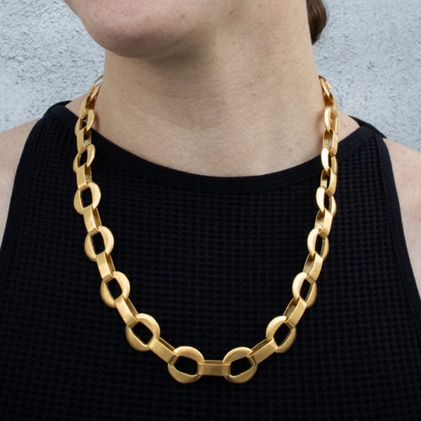 
                      
                        NKL-GPL Disc Chain Necklace 20"- Gold Plated Brass
                      
                    