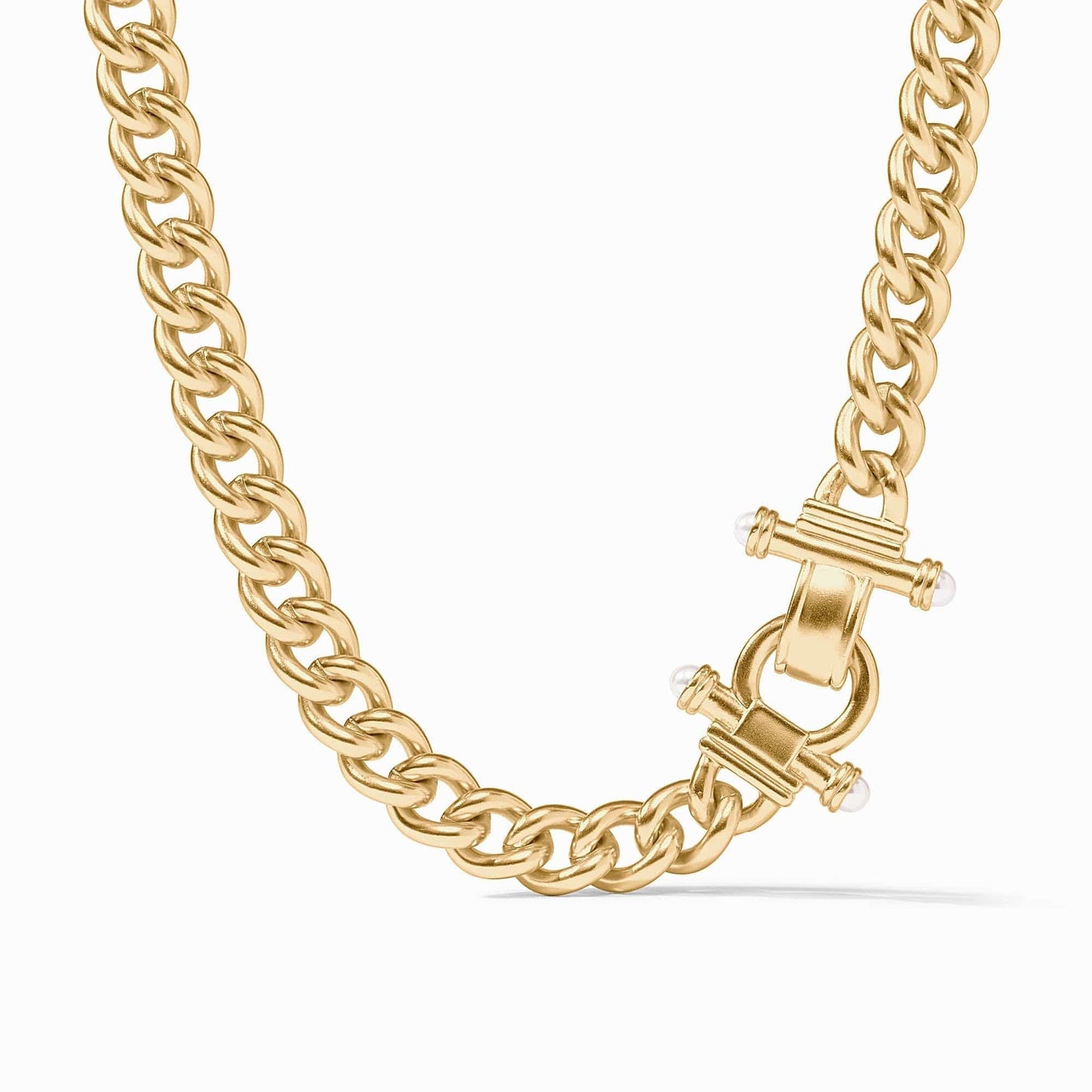 NKL-GPL Dolce Link Pearl Accent Necklace