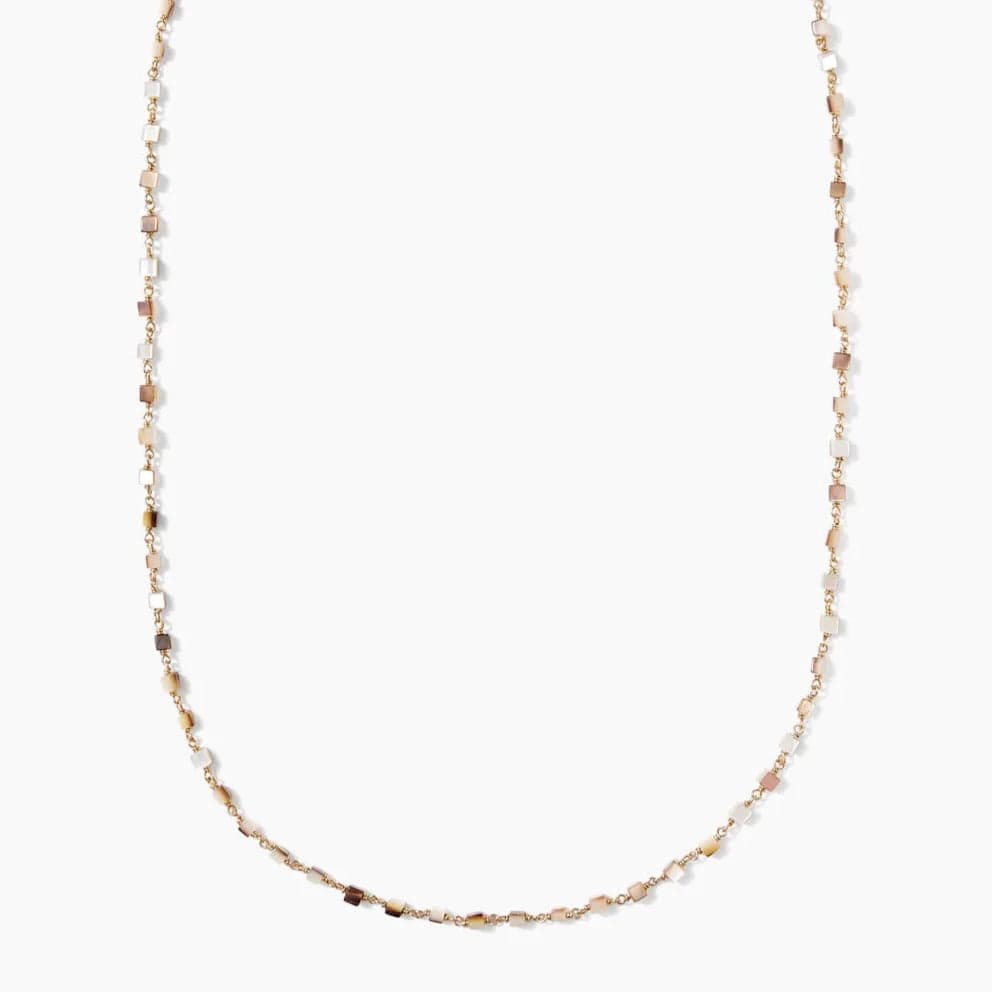 
                      
                        NKL-GPL Drift Necklace in Black Mother of Pearl
                      
                    