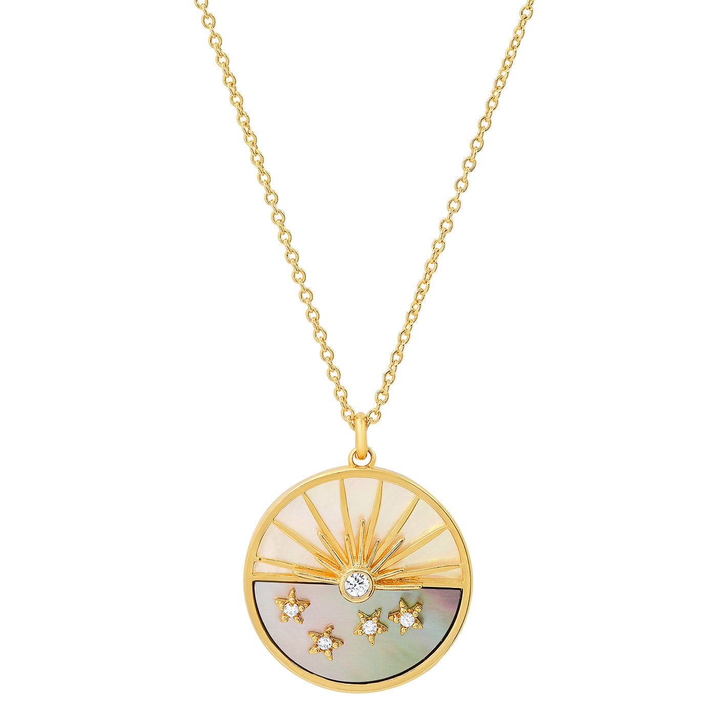 NKL-GPL Early Sunrise Pendant Necklace