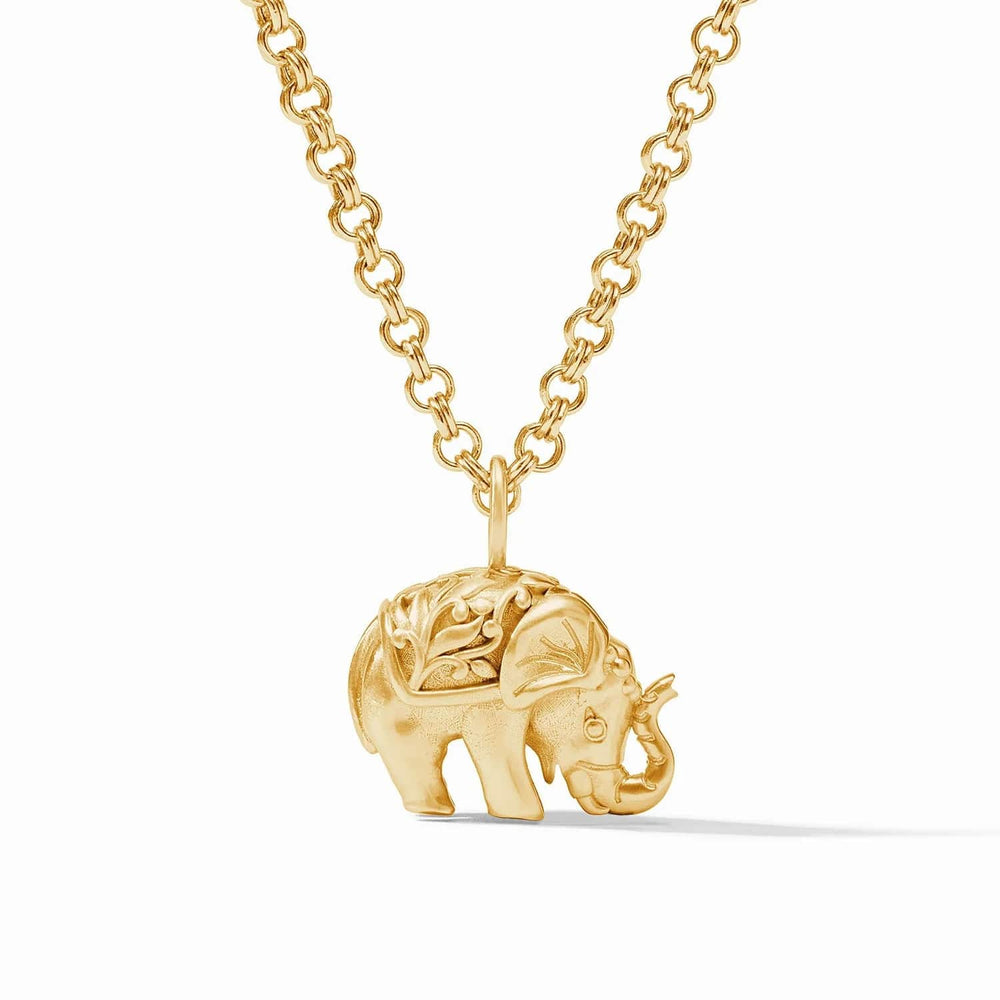 NKL-GPL Elephant Pendant Necklace