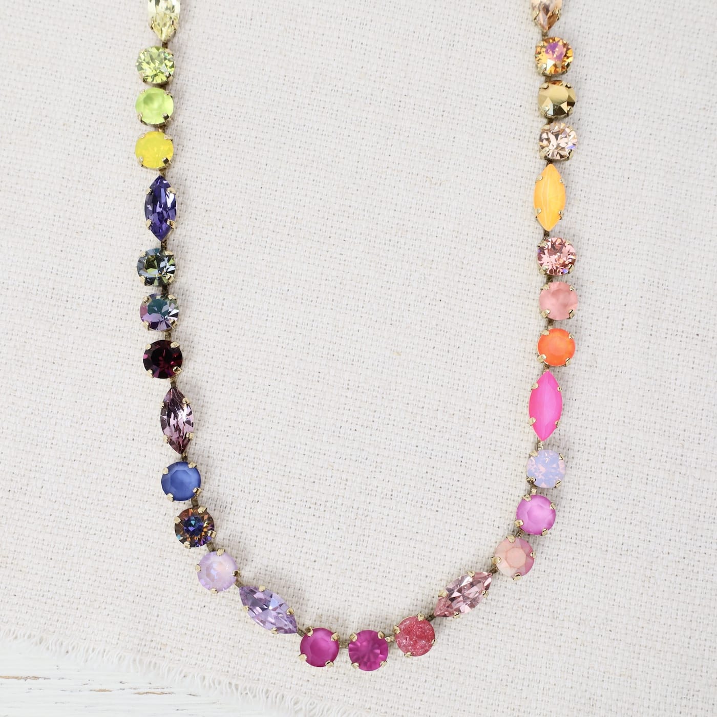 NKL-GPL Elodie Necklace in Candy Crush