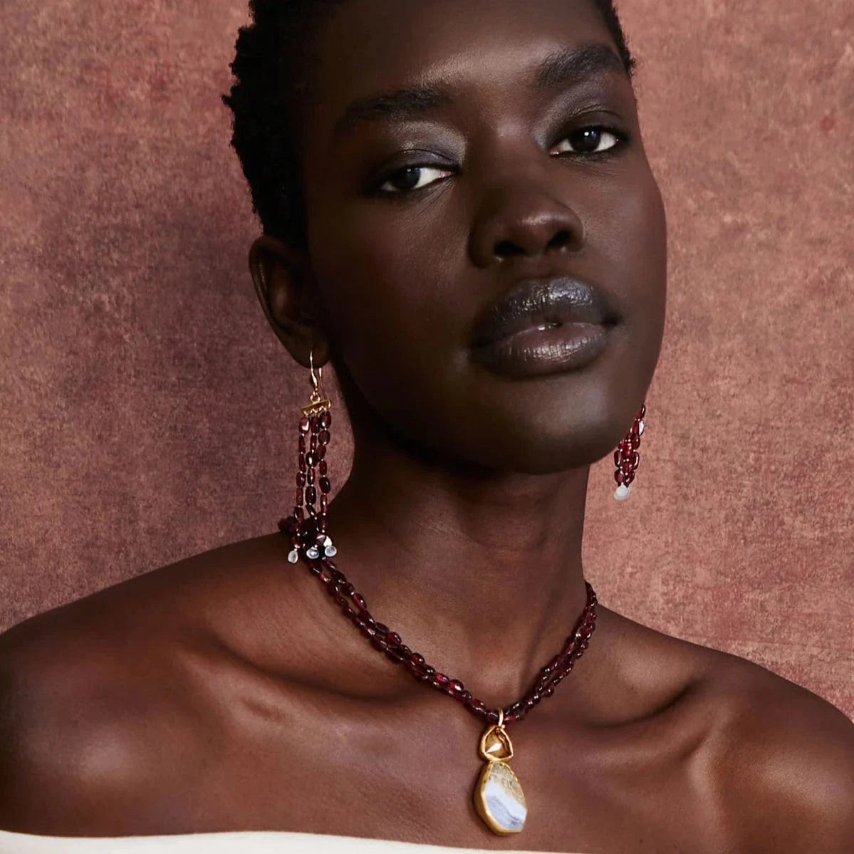 NKL-GPL Eres Necklace Garnet