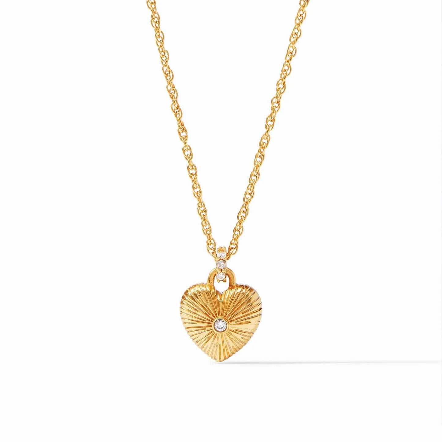 NKL-GPL Esme Heart Solitaire Necklace