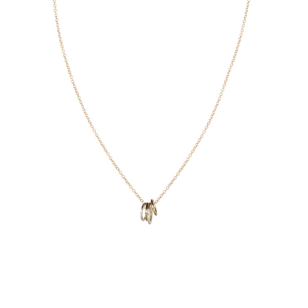 NKL-GPL Familia Necklace on Gold Chain