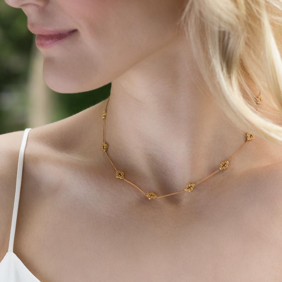 NKL-GPL Florentine Demi Delicate Necklace