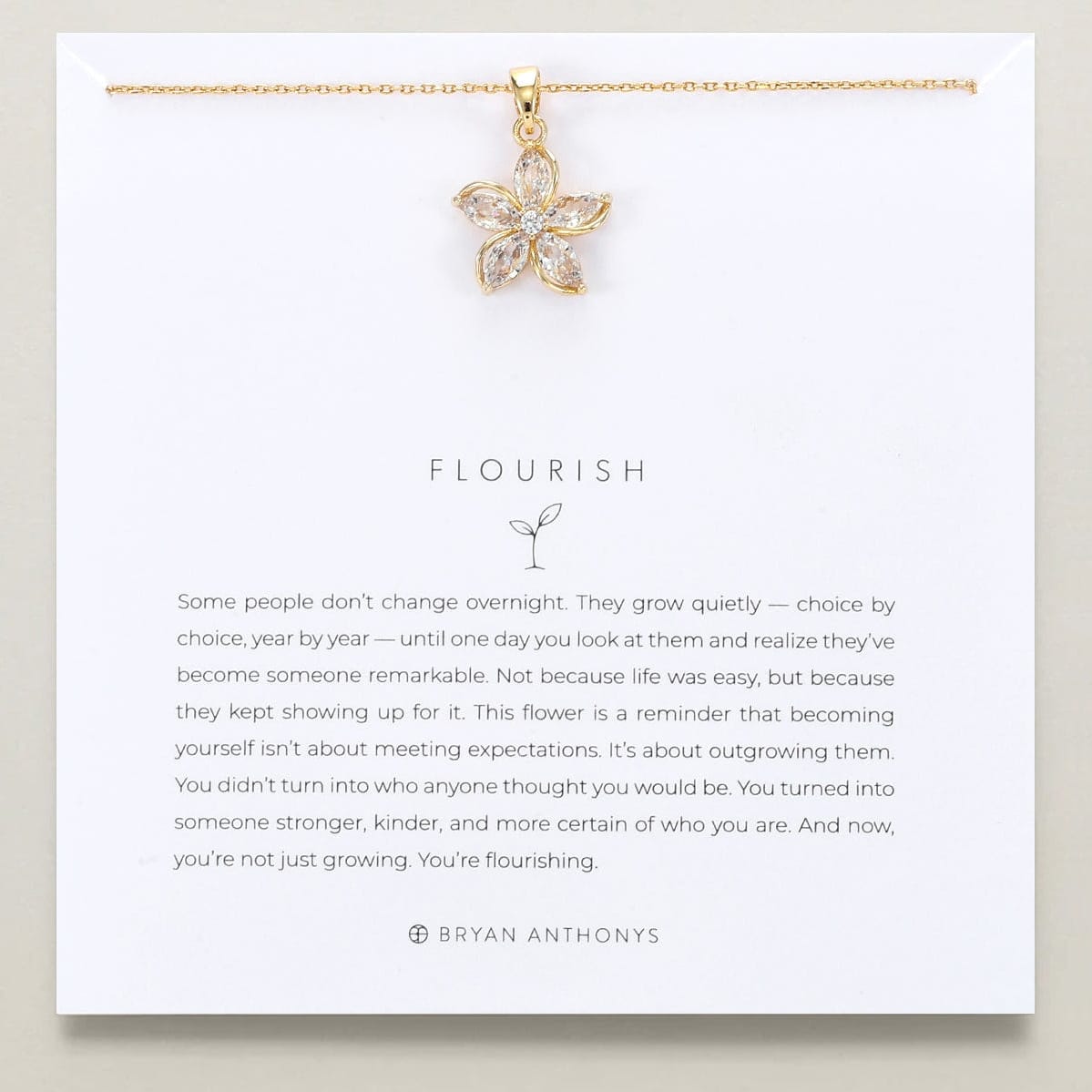 NKL-GPL Flourish Necklace