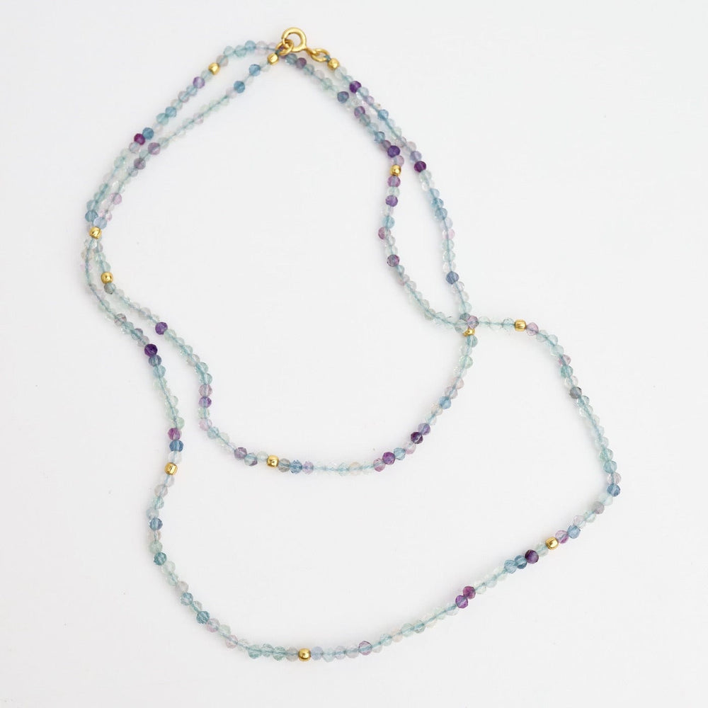 
                  
                    NKL-GPL Fluorite Beaded Necklace
                  
                