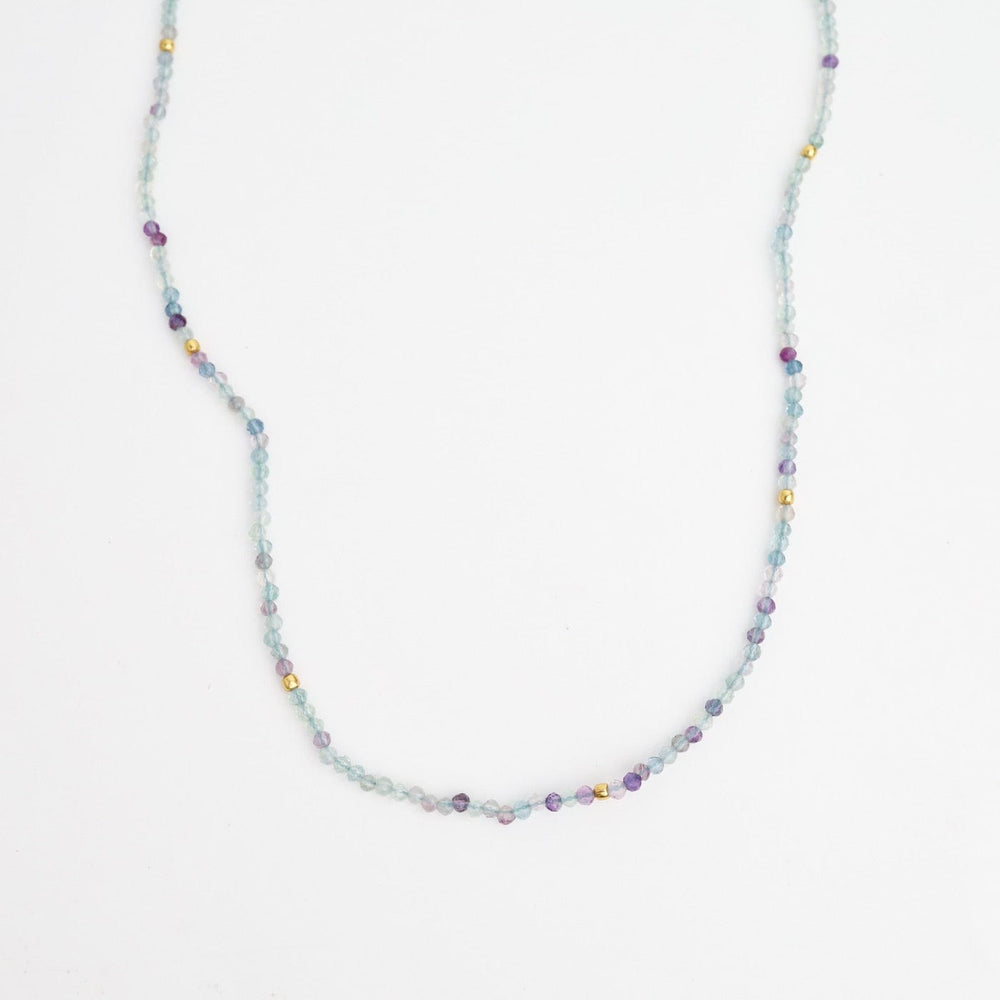 
                  
                    NKL-GPL Fluorite Beaded Necklace
                  
                