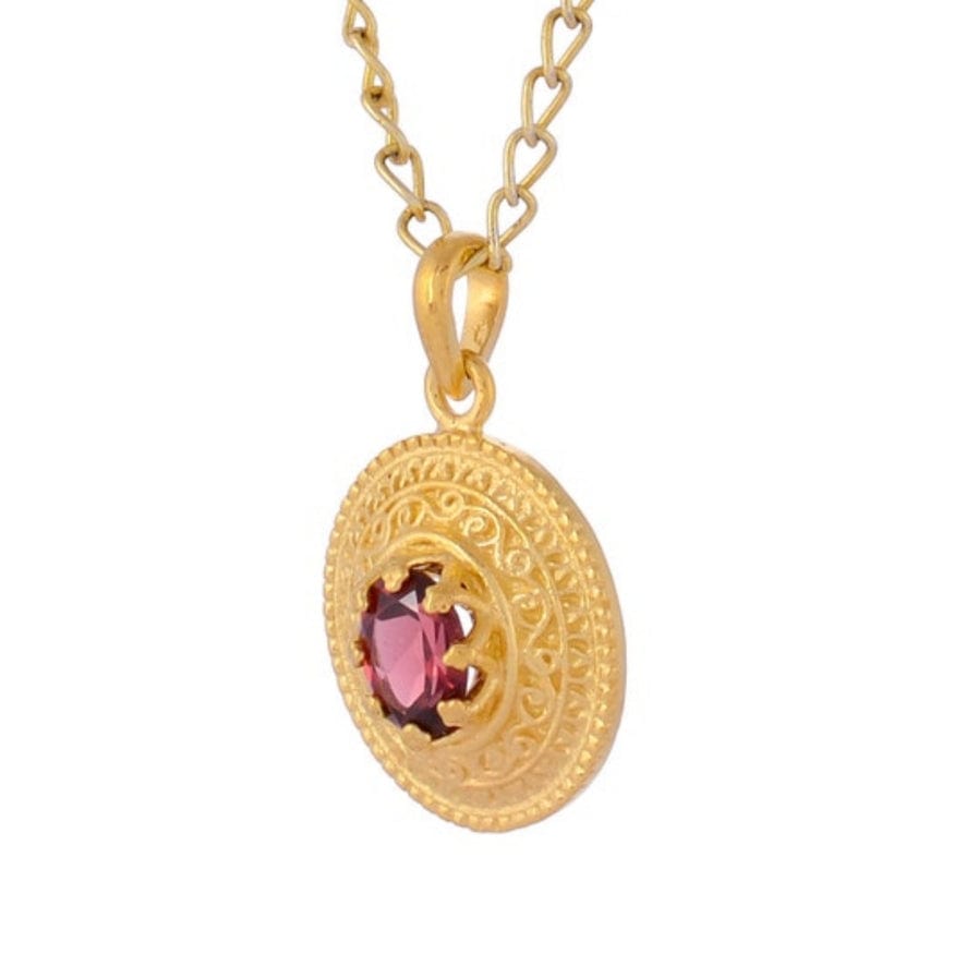 
                  
                    NKL-GPL Garnet Pendant Necklace
                  
                